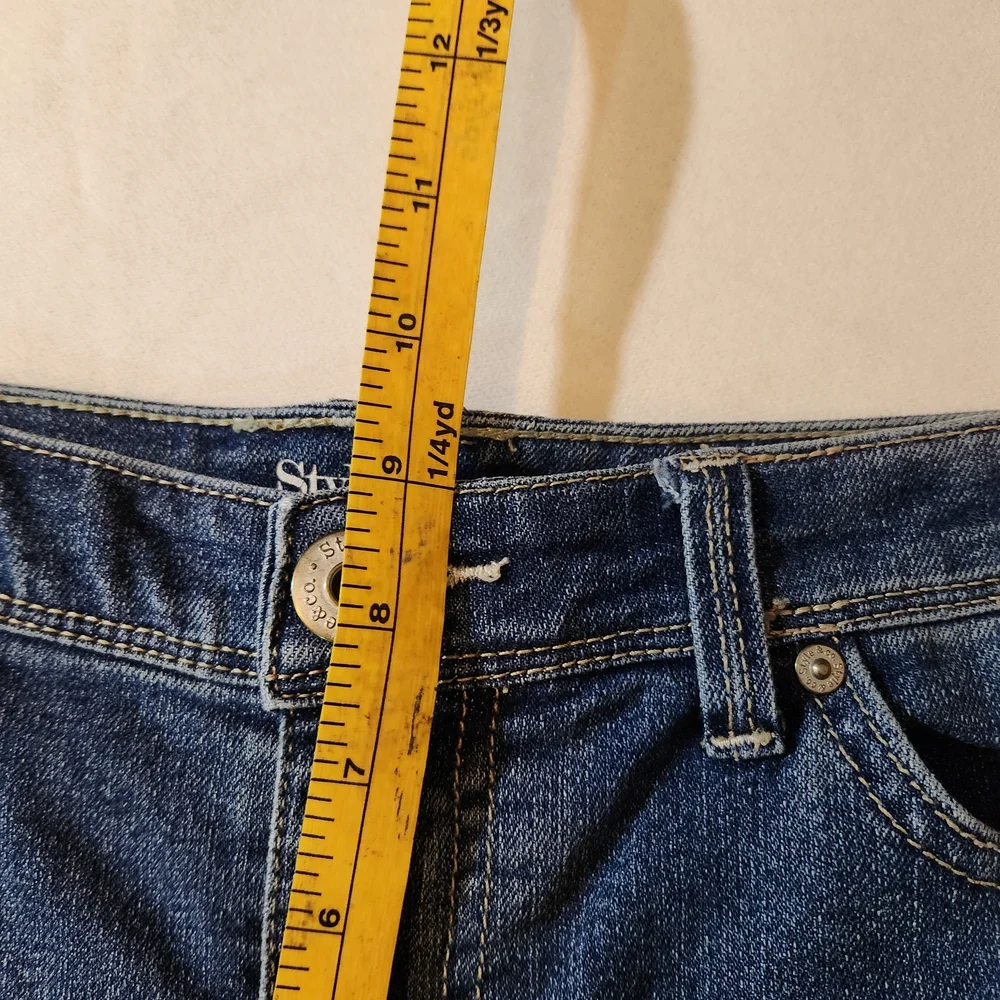 Dark Blue Denim Jeans‎
